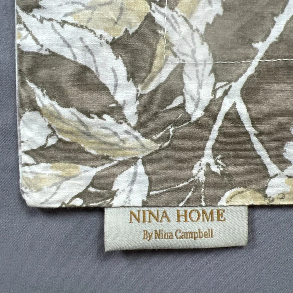 Set Of Nina Home By Nina Campbell King Pillow Sham Multicolor Floral (23